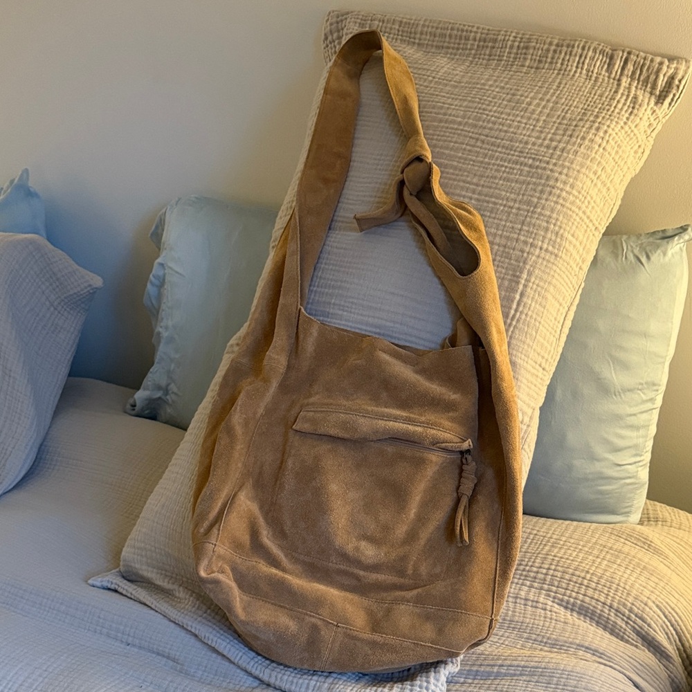 Free People Jessa Suede Shoulder Bag